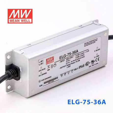 Mean Well ELG-75-36A Power Supply 75W 36V - Adjustable 2.1A - PHOTO 1