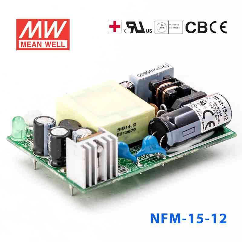 Mean Well NFM-15-12 Power Supply 15W 12V