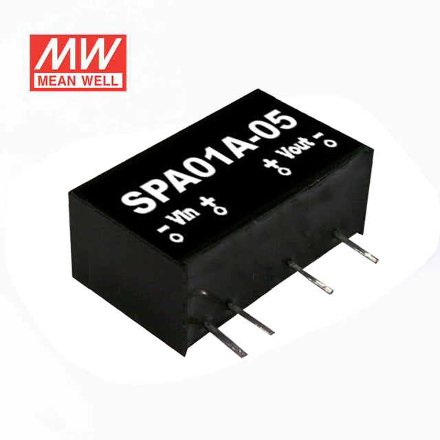 Mean Well SPA01B-12 DC-DC Converter - 1W - 18~36V in 12V out 83mA
