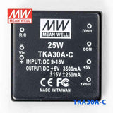 Mean Well TKA30A-C DC-DC Converter - 25W - 9~18V in 5V out - PHOTO 2