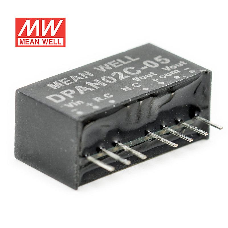 Mean Well DPAN02C-05 DC-DC Converter - 2W - 36~75V in ±5V out