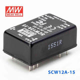 Mean Well SCW12A-15 DC-DC Converter - 12W 9~18V DC in 15V out 800mA - PHOTO 1