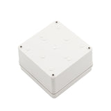 Boxco S-Series 4.92 x 4.92 x 2.95 Inches(125x125x75mm) Plastic Enclosure, IP67, IK08, PC, Grey Cover, Screw Type - PHOTO 3