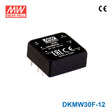 Mean Well DKMW30F-12 DC-DC Converter - 30W - 9~36V in ±12V out 1.25A
