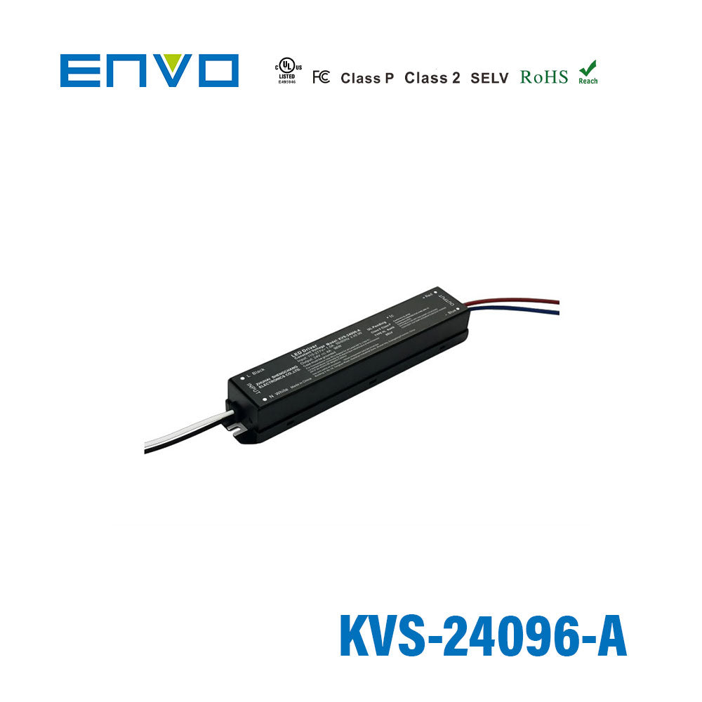 ENVO KVS-24096-A 96W 24V Non-Dimmable LED Driver