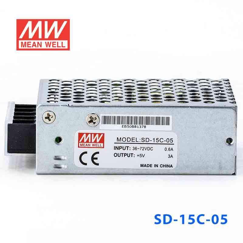 Mean Well SD-15C-5 DC-DC Converter - 15W - 36~72V in 5V out - PHOTO 2