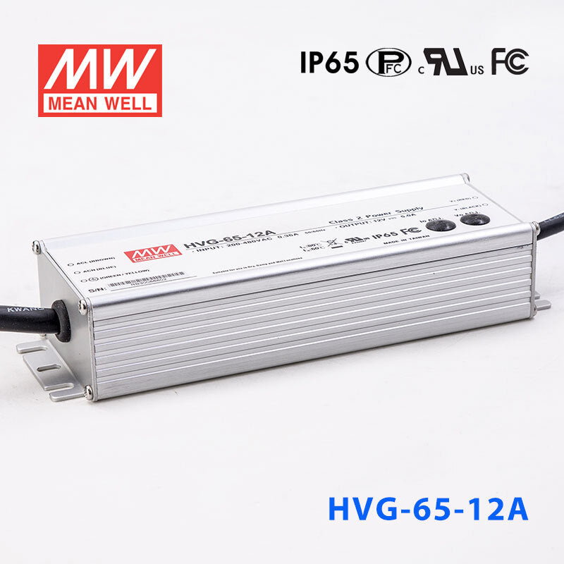 Mean Well HVG-65-12A Power Supply 60W 12V - Adjustable