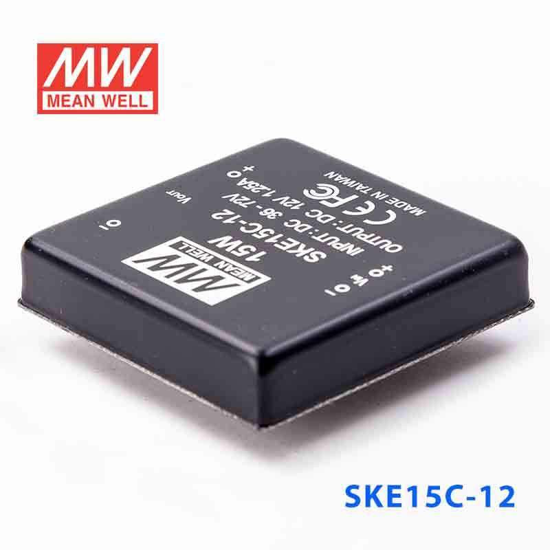 Mean Well SKE15C-12 DC-DC Converter - 15W - 36~72V in 12V out - PHOTO 1