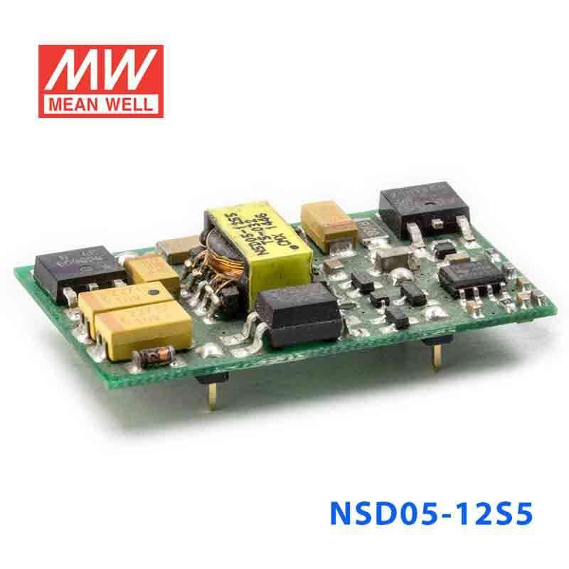 Mean Well NSD05-12S5 DC-DC Converter - 5W - 9.2~36V in 5V out - PHOTO 1