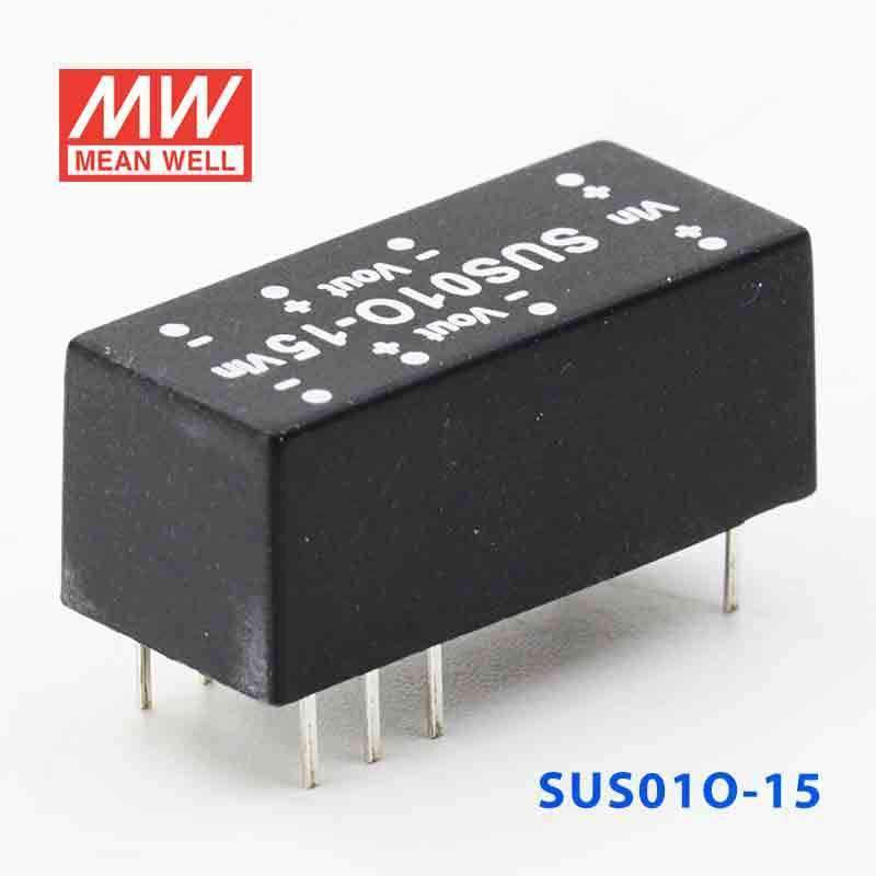 Mean Well SUS01O-15 DC-DC Converter - 1W - 43.2~52.8V in 15V out - PHOTO 1