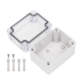 Boxco S-Series 3.15 x 4.33 x 2.76 Inches(80x110x70mm) Plastic Enclosure, IP67, IK08, ABS, Transparent Cover, Screw Type - PHOTO 2