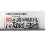 Mean Well RSD-60G-3.3 DC-DC Converter - 39.6W - 9~36V in 3.3V out 12A - PHOTO 5