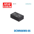 Mean Well DCWN06W8-05 DC-DC Converter - 6W 9~75V DC in ±5V out