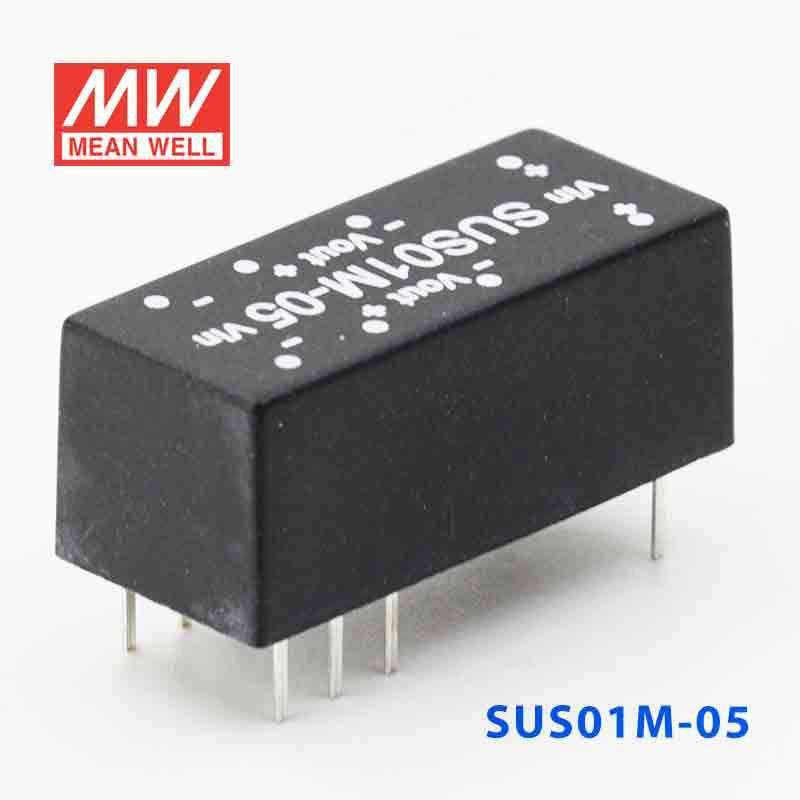 Mean Well SUS01M-05 DC-DC Converter - 1W - 10.8~13.2V in 5V out - PHOTO 1