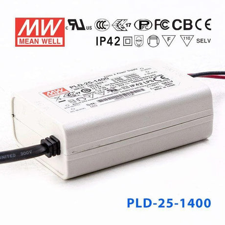 Mean Well PLD-25-1400 Power Supply 25W 1400mA