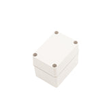 Boxco S-Series 3.15 x 4.33 x 3.35 Inches(80x110x85mm) Plastic Enclosure, IP67, IK08, PC, Grey Cover, Screw Type - PHOTO 1