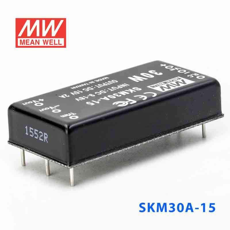 Mean Well SKM30A-15 DC-DC Converter - 30W - 9~18V in 15V out - PHOTO 1