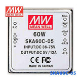 Mean Well SKA60C-05 DC-DC Converter - 60W - 36~75V in 5V out - PHOTO 2