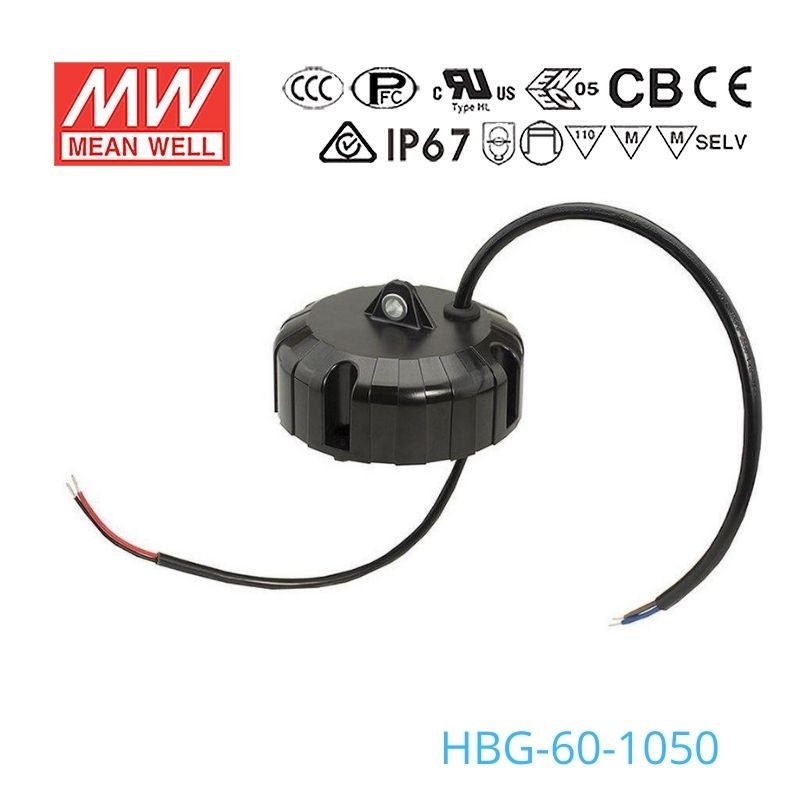 Mean Well HBG-60-1050 Power Supply 60W 1050mA