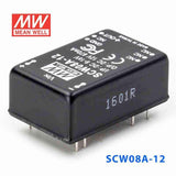 Mean Well SCW08A-12 DC-DC Converter - 8W 9~18V DC in 12V out - PHOTO 1