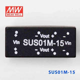 Mean Well SUS01M-15 DC-DC Converter - 1W - 10.8~13.2V in 15V out - PHOTO 2