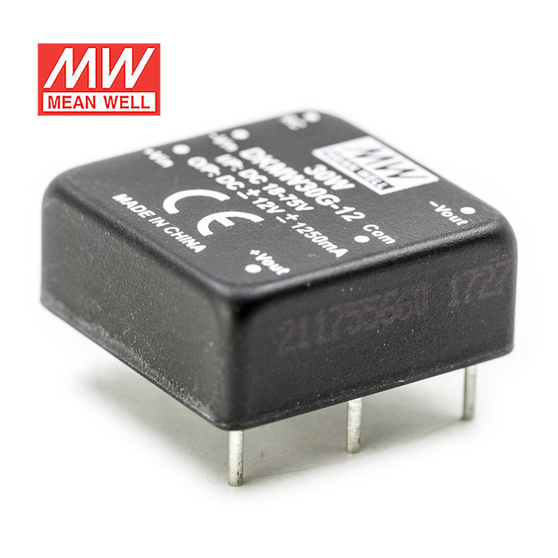 Mean Well DKMW30G-12 DC-DC Converter - 30W - 18~75V in ±12V out