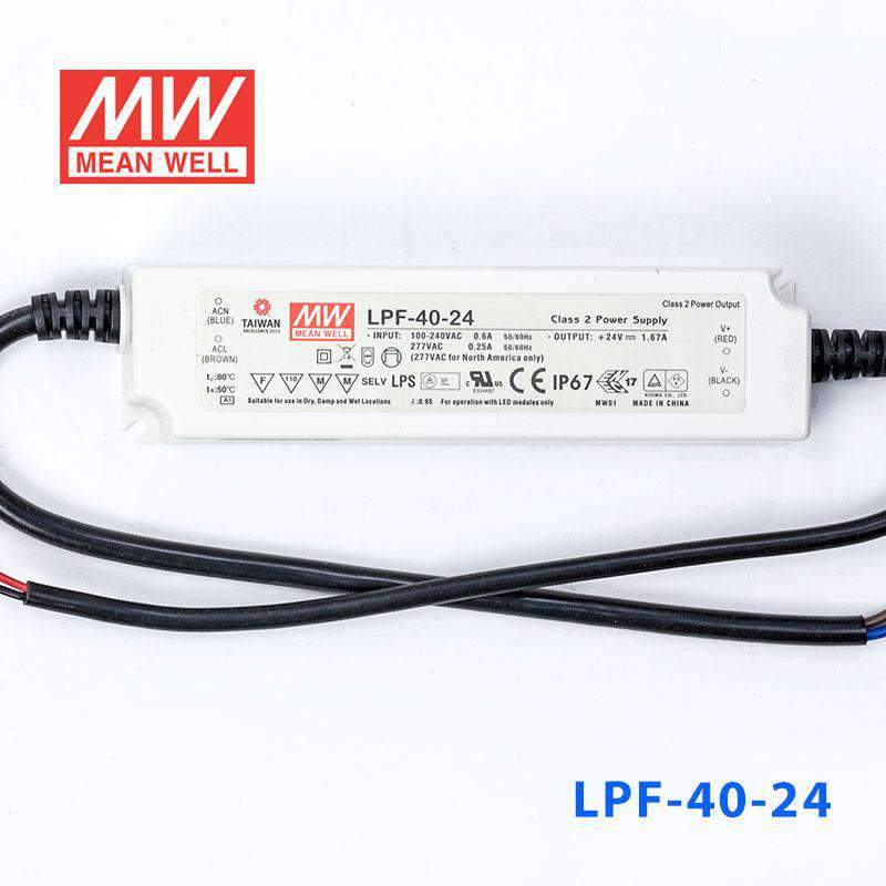 Mean Well LPF-40-24 Power Supply 40W 24V - PHOTO 2