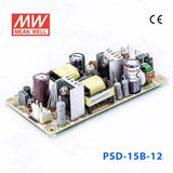 Mean Well PSD-15B-12 DC-DC Converter - 15W - 18~36V in 12V out