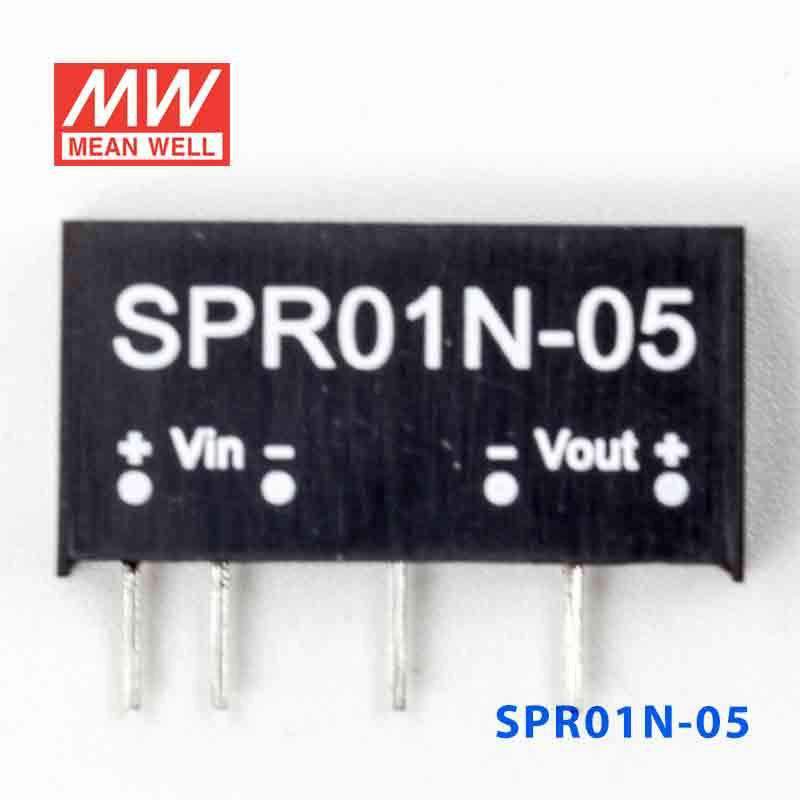 Mean Well SPR01N-05 DC-DC Converter - 1W - 21.6~26.4V in 5V out - PHOTO 2