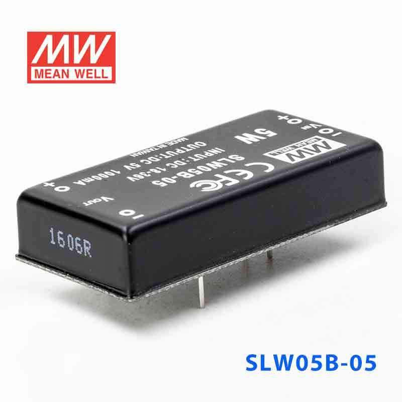 Mean Well SLW05B-05 DC-DC Converter - 5W - 18~36V in 5V out - PHOTO 1