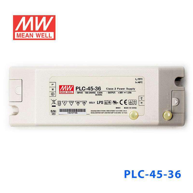 Mean Well PLC-45-36 Power Supply 45W 36V - PFC 1.25A - PHOTO 2