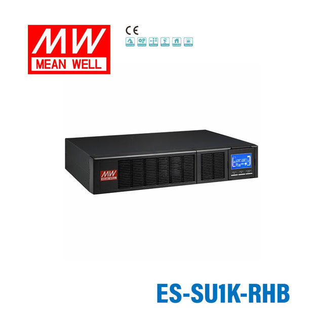 Mean Well ES-SU1K-RHB Uninterruptible Online UPS with Buit-in Battery
