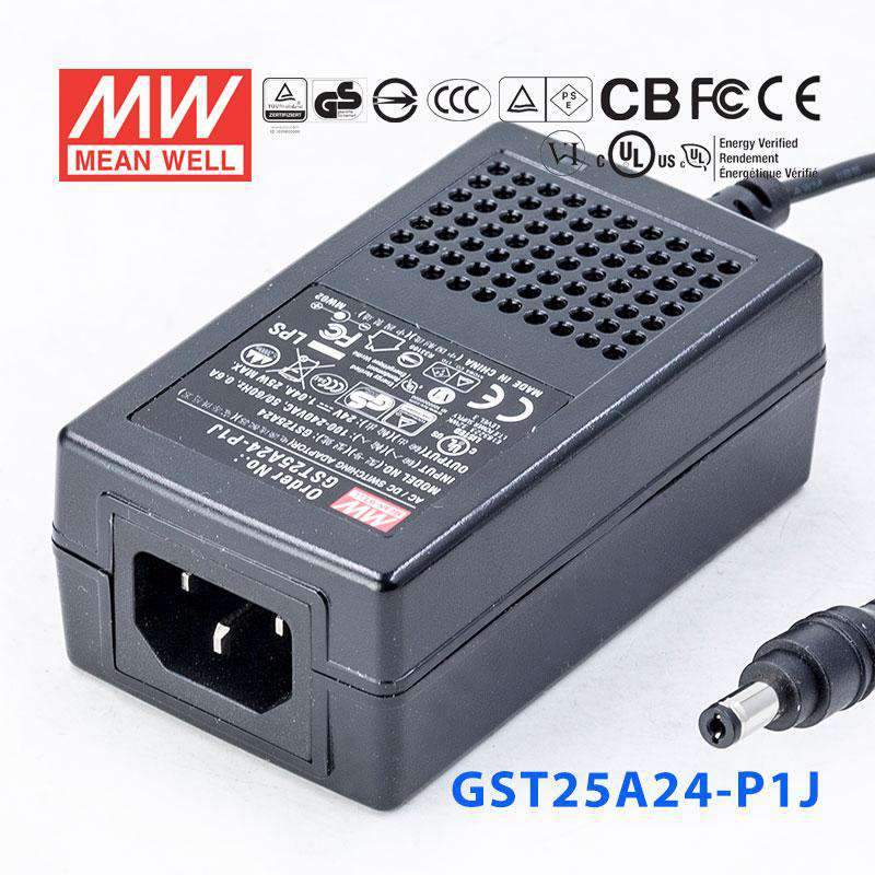 Mean Well GST25A24-P1J Power Supply 25W 24V