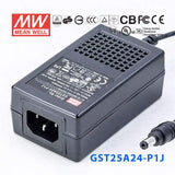 Mean Well GST25A24-P1J Power Supply 25W 24V