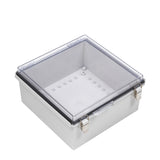 Boxco P-Series 11.02 x 11.02 x 5.12 Inches(280 x 280 x 130mm) Plastic Enclosure, IP67, IK08, ABS, Transparent Cover, Molded Hinge and Latch Type - PHOTO 2