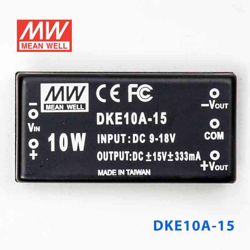 Mean Well DKE10A-15 DC-DC Converter - 10W - 9~18V in ±15V out - PHOTO 2