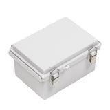 Boxco P-Series 5.31 x 7.28 x 3.94 Inches(135 x 185 x 100mm) Plastic Enclosure, IP67, IK08, ABS, Grey Cover, Molded Hinge and Latch Type - PHOTO 1
