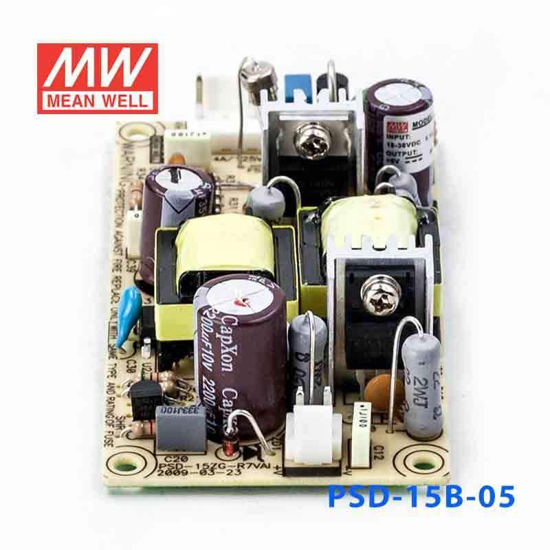 Mean Well PSD-15B-05 DC-DC Converter - 15W - 18~36V in 5V out - PHOTO 2