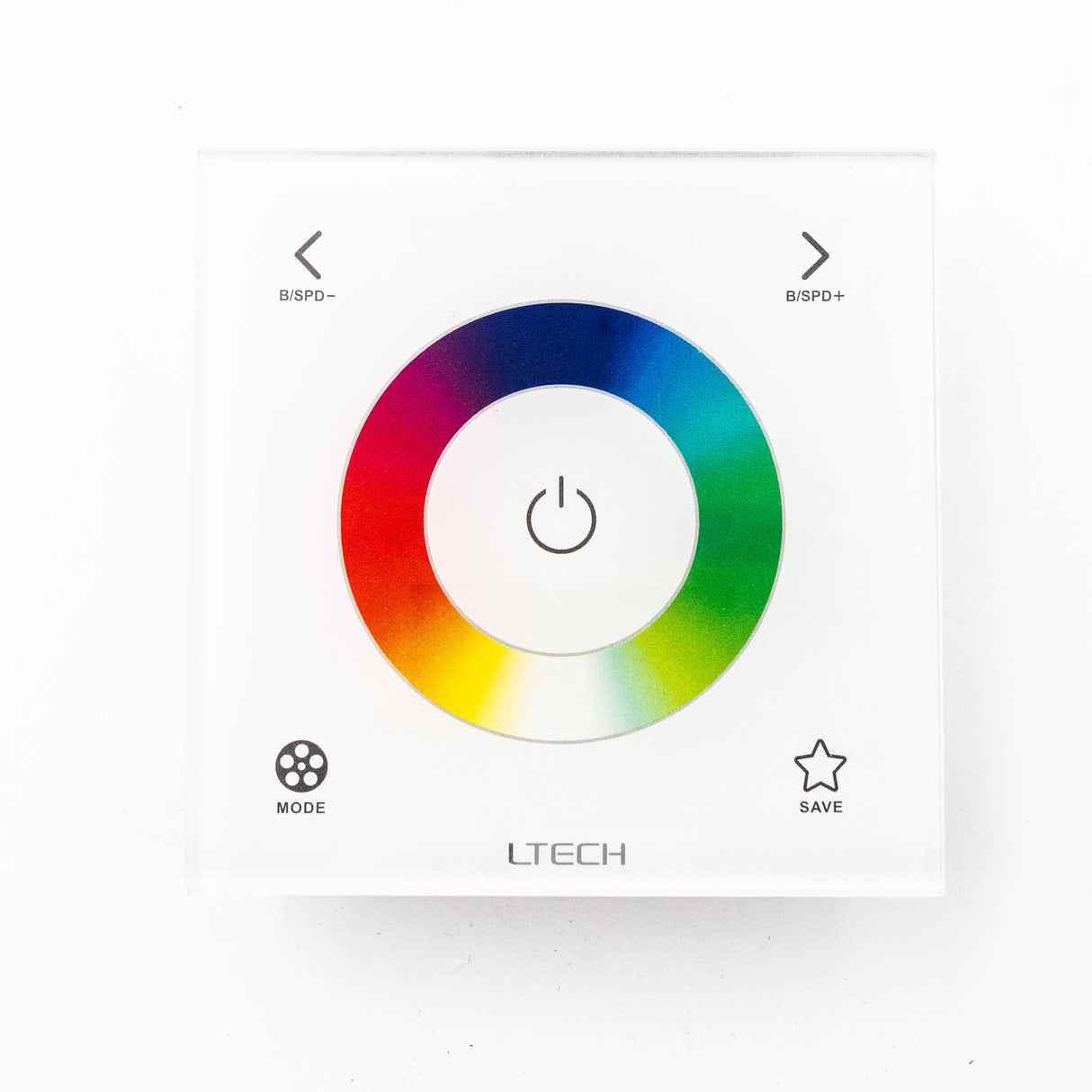 Ltech EX3S Wireless RF/DMX512 Single-zone Touch Panel - RGB - PHOTO 1