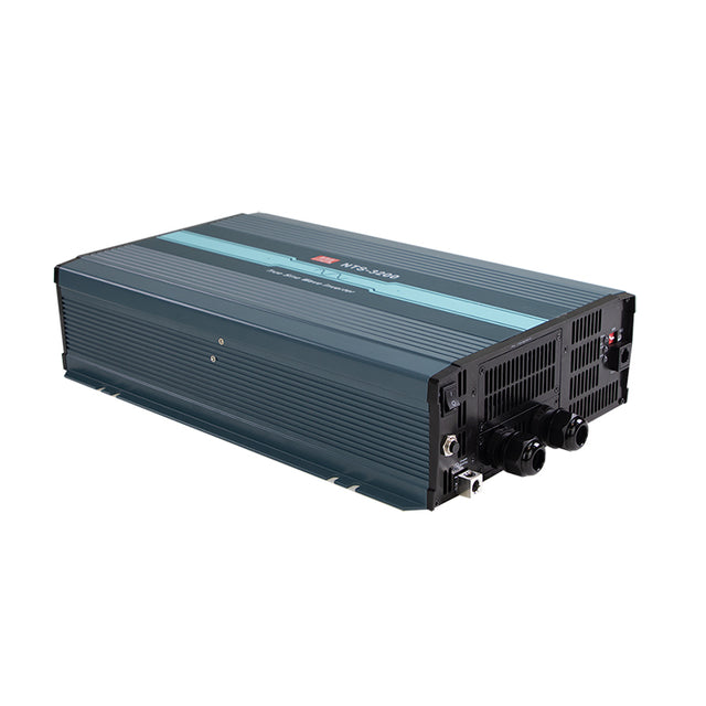 Mean Well NTS-3200-124US True Sine Wave DC-AC Inverter 3200W 110V out 24V in with US Socket