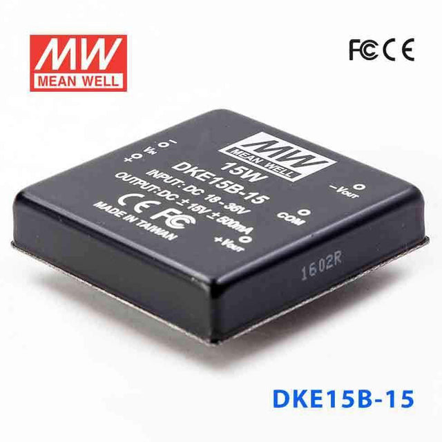 Mean Well DKE15B-15 DC-DC Converter - 15W - 18~36V in ±15V out