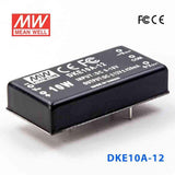 Mean Well DKE10A-12 DC-DC Converter - 10W - 9~18V in ±12V out