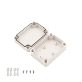 Boxco S-Series 3.15 x 4.33 x 1.77 Inches(80x110x45mm) Plastic Enclosure, IP67, IK08, PC, Grey Cover, Screw Type - PHOTO 3