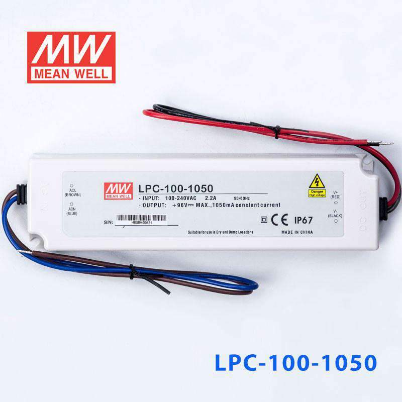 Mean Well LPC-100-1050 Power Supply 100W 1050mA - PHOTO 2