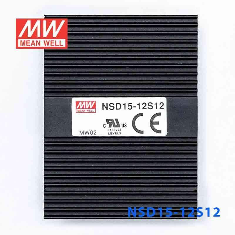 Mean Well NSD15-12S12 DC-DC Converter - 15W - 9.4~36V in 12V out - PHOTO 2