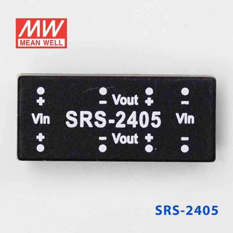 Mean Well SRS-2405 DC-DC Converter - 0.5W - 21.6~26.4V in 5V out - PHOTO 2