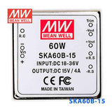 Mean Well SKA60B-15 DC-DC Converter - 60W - 18~36V in 15V out - PHOTO 2