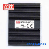 Mean Well NSD15-48S15 DC-DC Converter - 15W - 18~72V in 15V out - PHOTO 2