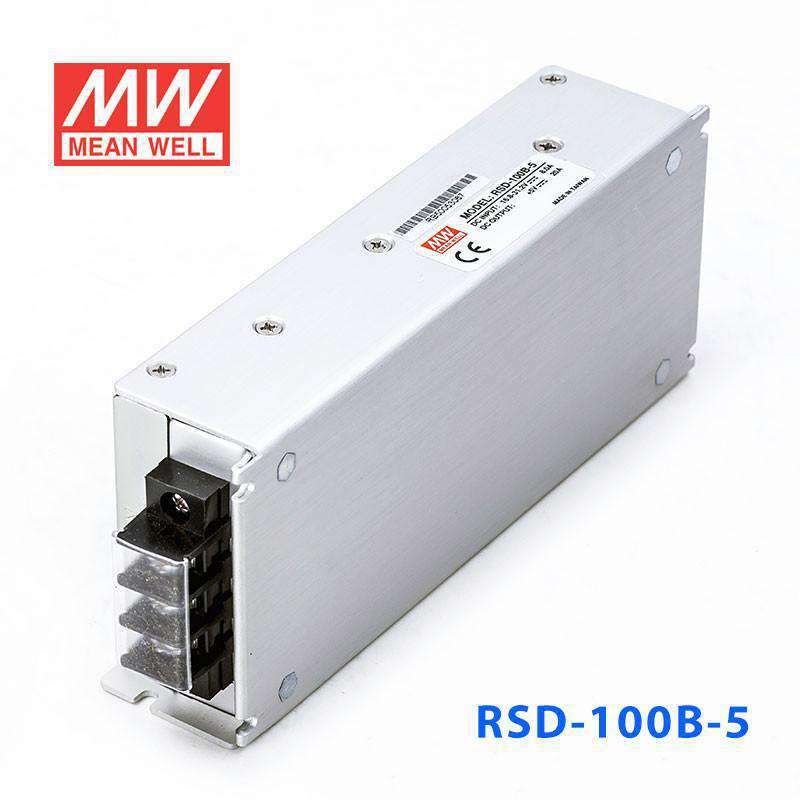 Mean Well RSD-100B-5 DC-DC Converter - 100W - 16.8~31.2V in 5V out - PHOTO 1