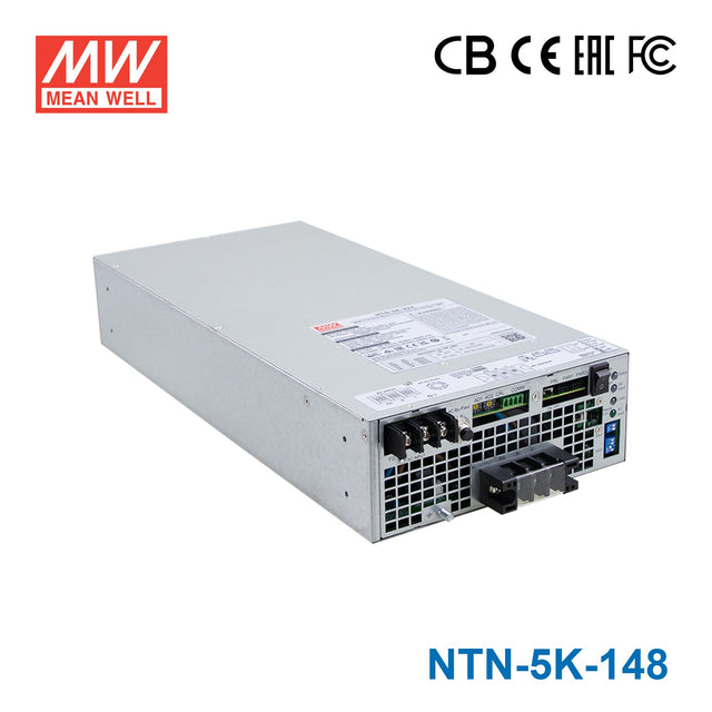 Mean Well NTN-5K-148 5KW True Sine Wave Inverter with AC Charger/UPS, 48V In 110V Out